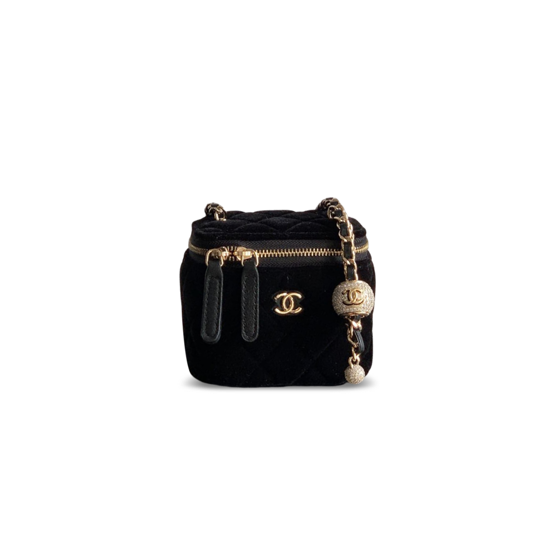 CHANEL SMALL VANITY WITH CHAIN AP1447 (11*8.5*7cm)